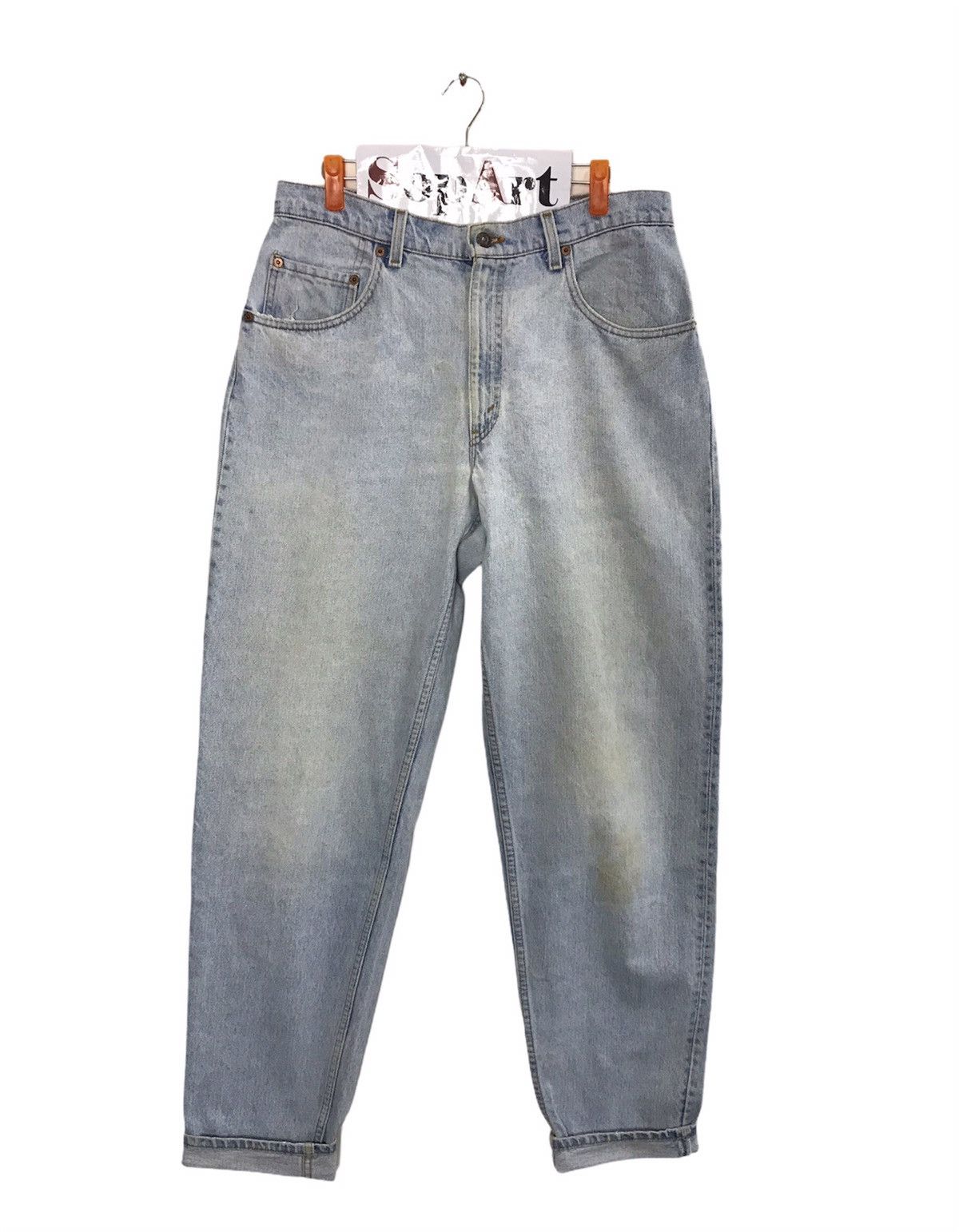 Levi's × Vintage Vintage Levis Distressed Denim Beauty Faded Jeans Size US 32 / EU 48 - 1 Thumbnail