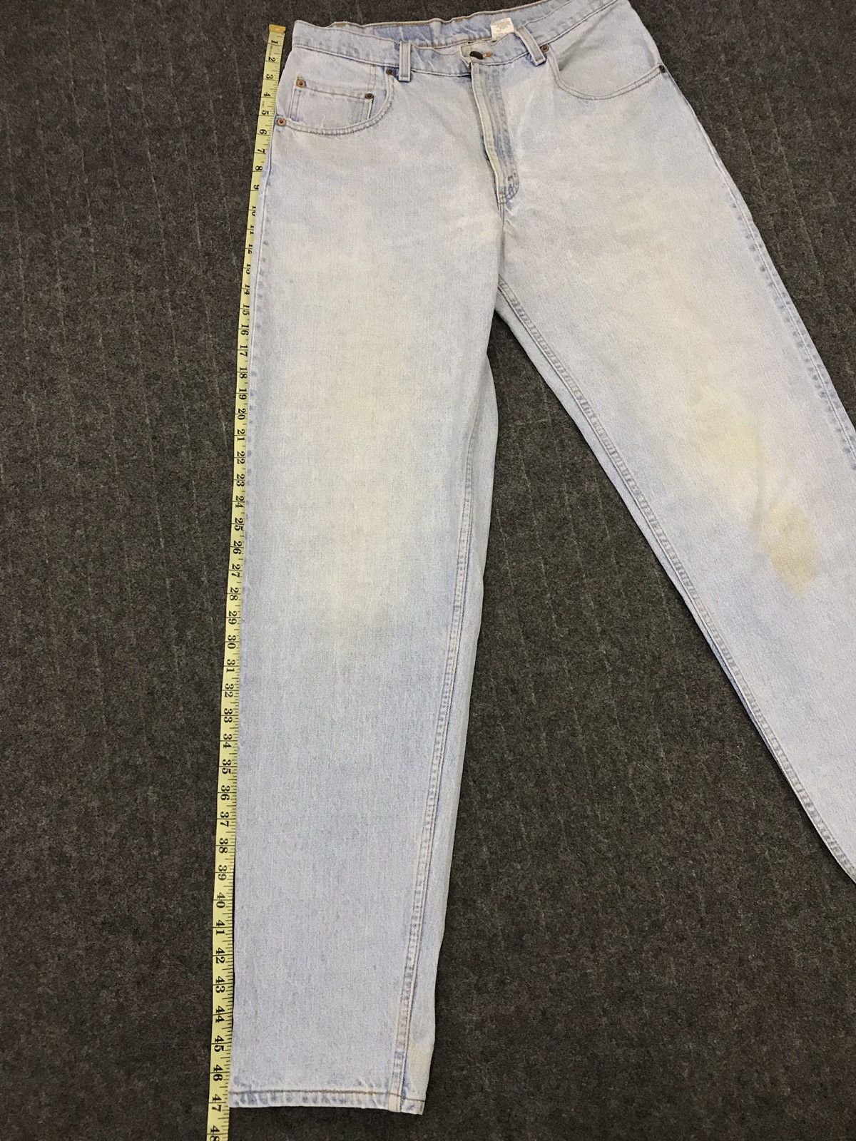 Levi's × Vintage Vintage Levis Distressed Denim Beauty Faded Jeans Size US 32 / EU 48 - 17 Thumbnail