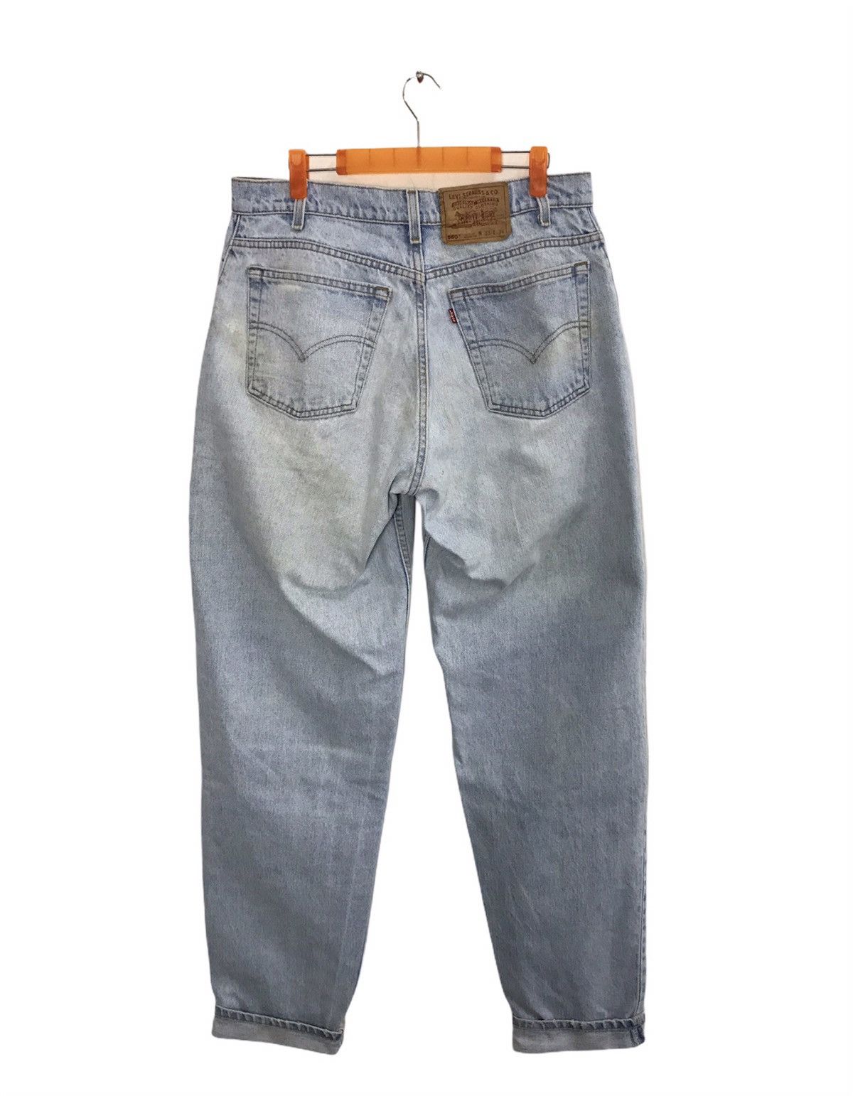 Levi's × Vintage Vintage Levis Distressed Denim Beauty Faded Jeans Size US 32 / EU 48 - 2 Thumbnail