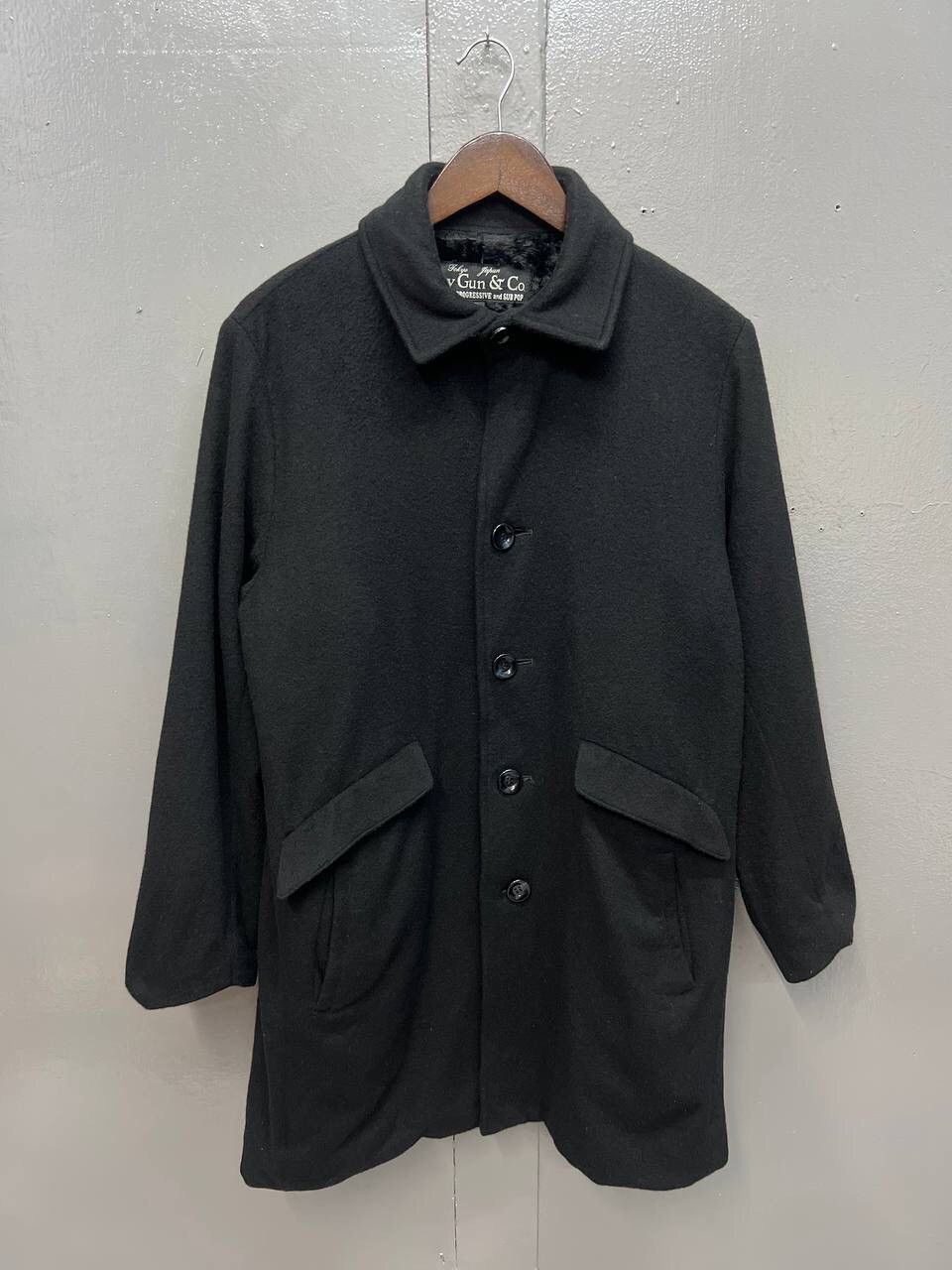 Japanese Brand SLOW GUN & CO TOKYO JAPAN LONG COAT Size US S / EU 44-46 / 1 - 1 Thumbnail