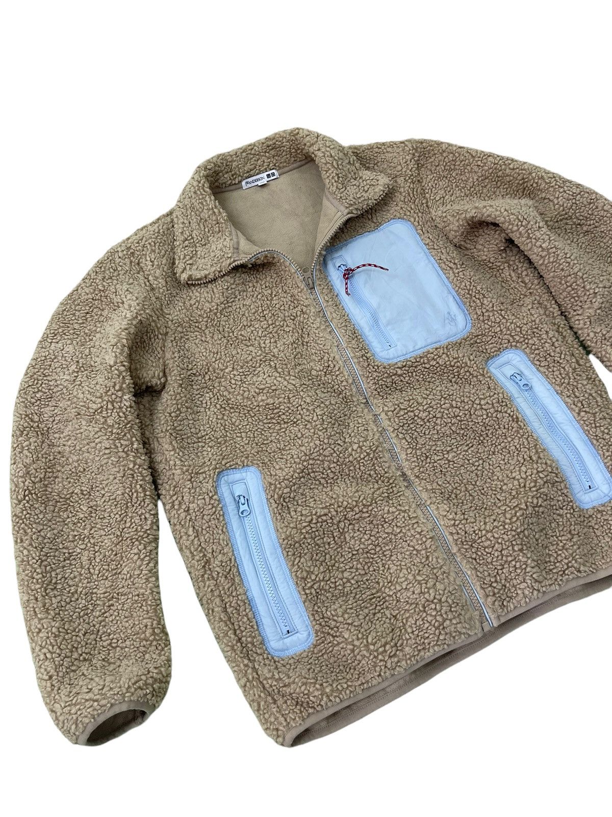 JW Anderson × Uniqlo Deep Pile Fleece Jacket 4🟩 Size US M / EU 48-50 / 2 - 1 Thumbnail