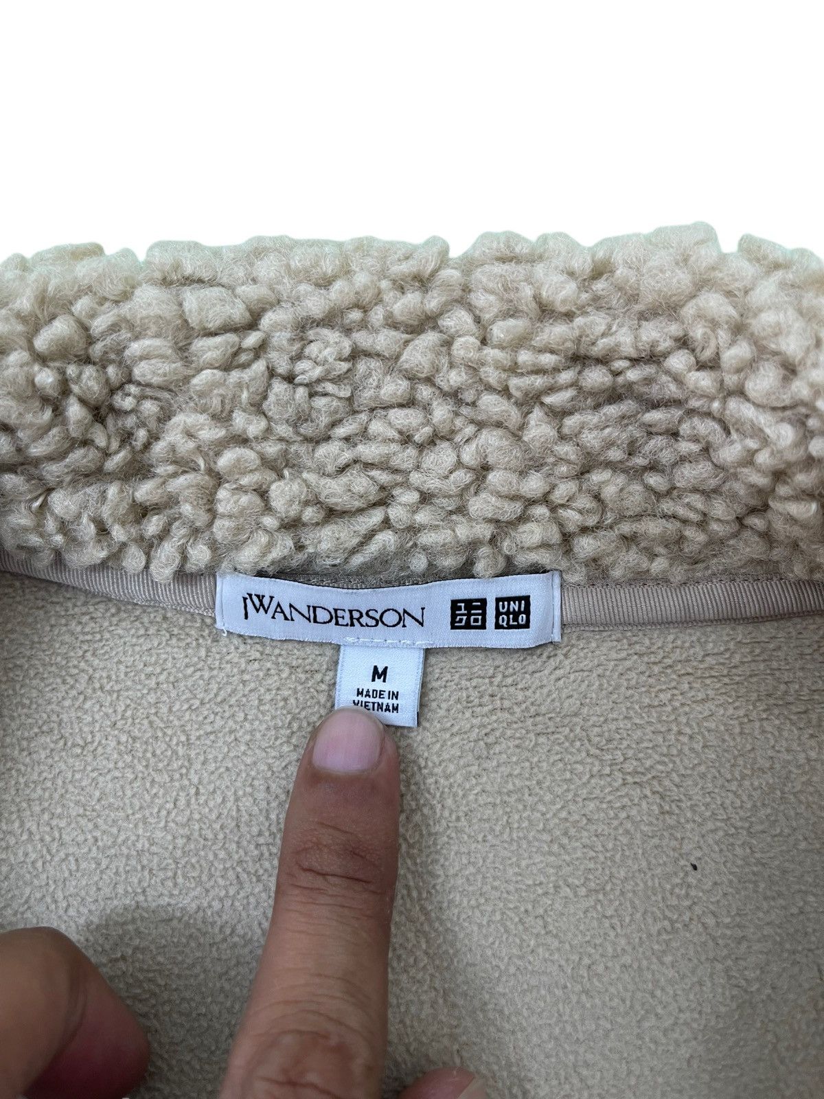 JW Anderson × Uniqlo Deep Pile Fleece Jacket 4🟩 Size US M / EU 48-50 / 2 - 3 Thumbnail