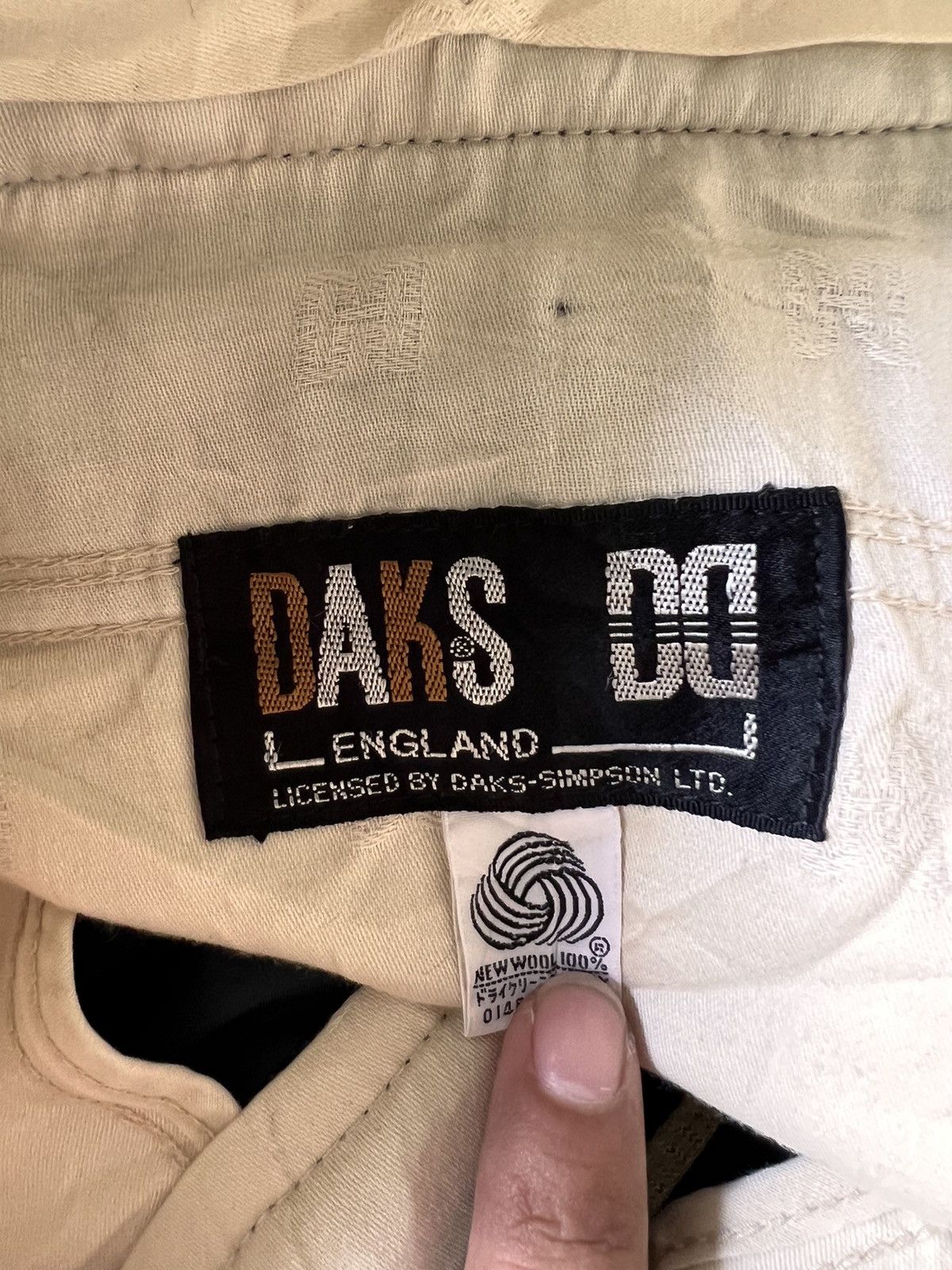 DAKS Daks England Wool Pant Size US 34 / EU 50 - 7 Thumbnail