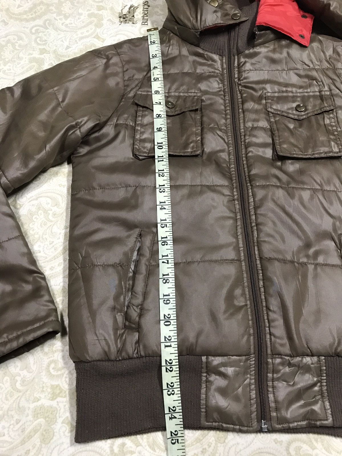 Japanese Brand Ben Aipa Surf Wear Brown Puffer Jacket Hoodie Style Size US M / EU 48-50 / 2 - 9 Thumbnail