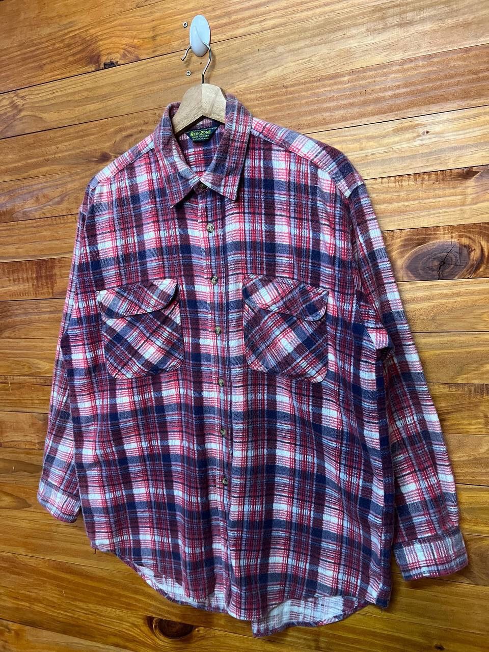 Japanese Brand REDo ZONE FACTORY FLANNEL PLAID Size US M / EU 48-50 / 2 - 3 Thumbnail