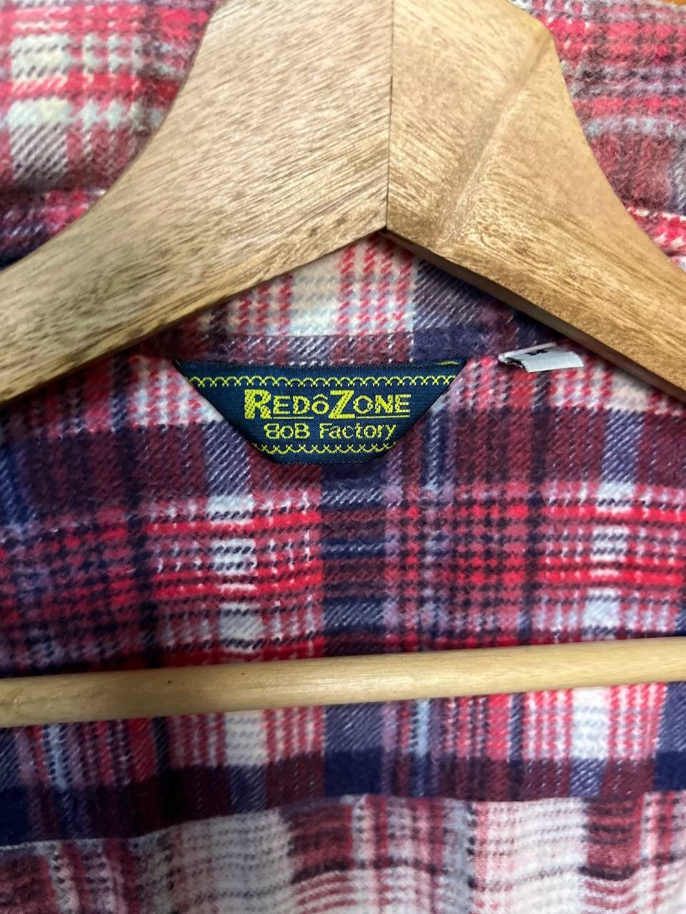 Japanese Brand REDo ZONE FACTORY FLANNEL PLAID Size US M / EU 48-50 / 2 - 10 Thumbnail