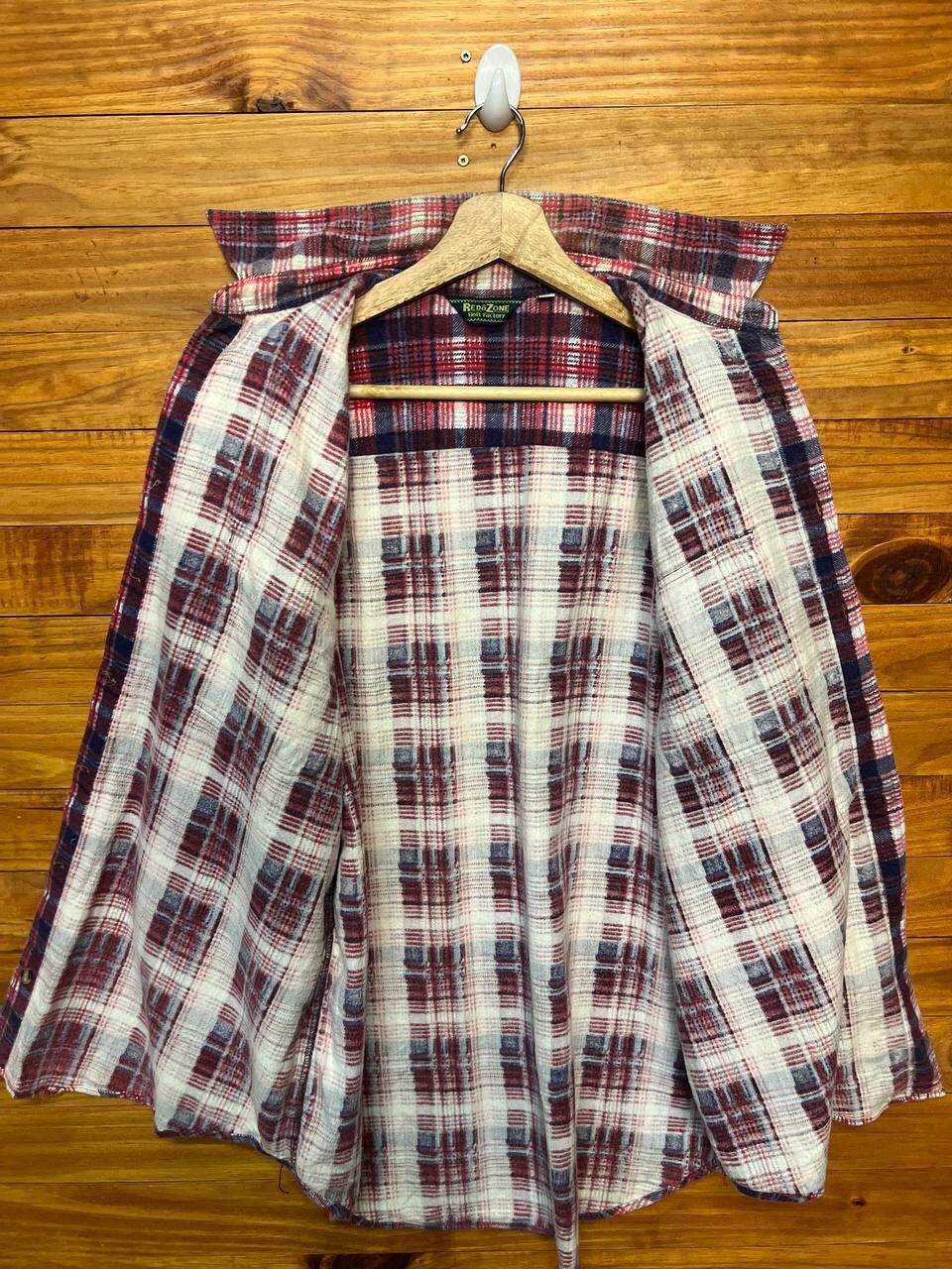 Japanese Brand REDo ZONE FACTORY FLANNEL PLAID Size US M / EU 48-50 / 2 - 9 Thumbnail