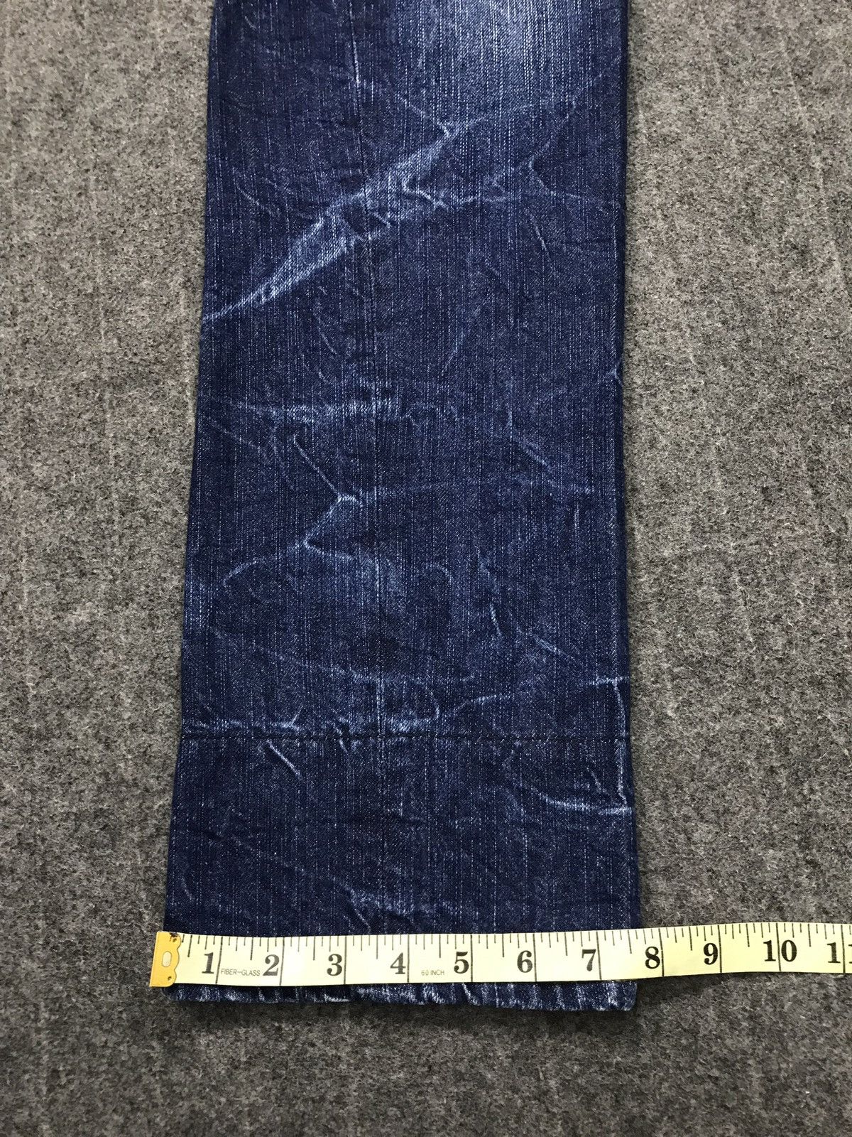 Japanese Brand × Vintage Vintage Japanese Brand Double Waist Indigo Fashion Style Size US 30 / EU 46 - 20 Thumbnail
