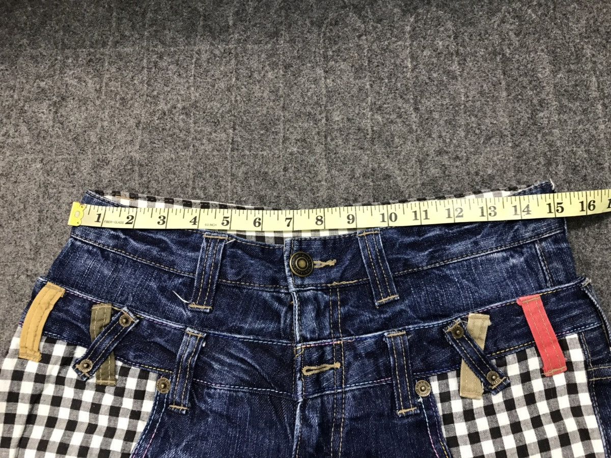Japanese Brand × Vintage Vintage Japanese Brand Double Waist Indigo Fashion Style Size US 30 / EU 46 - 14 Thumbnail