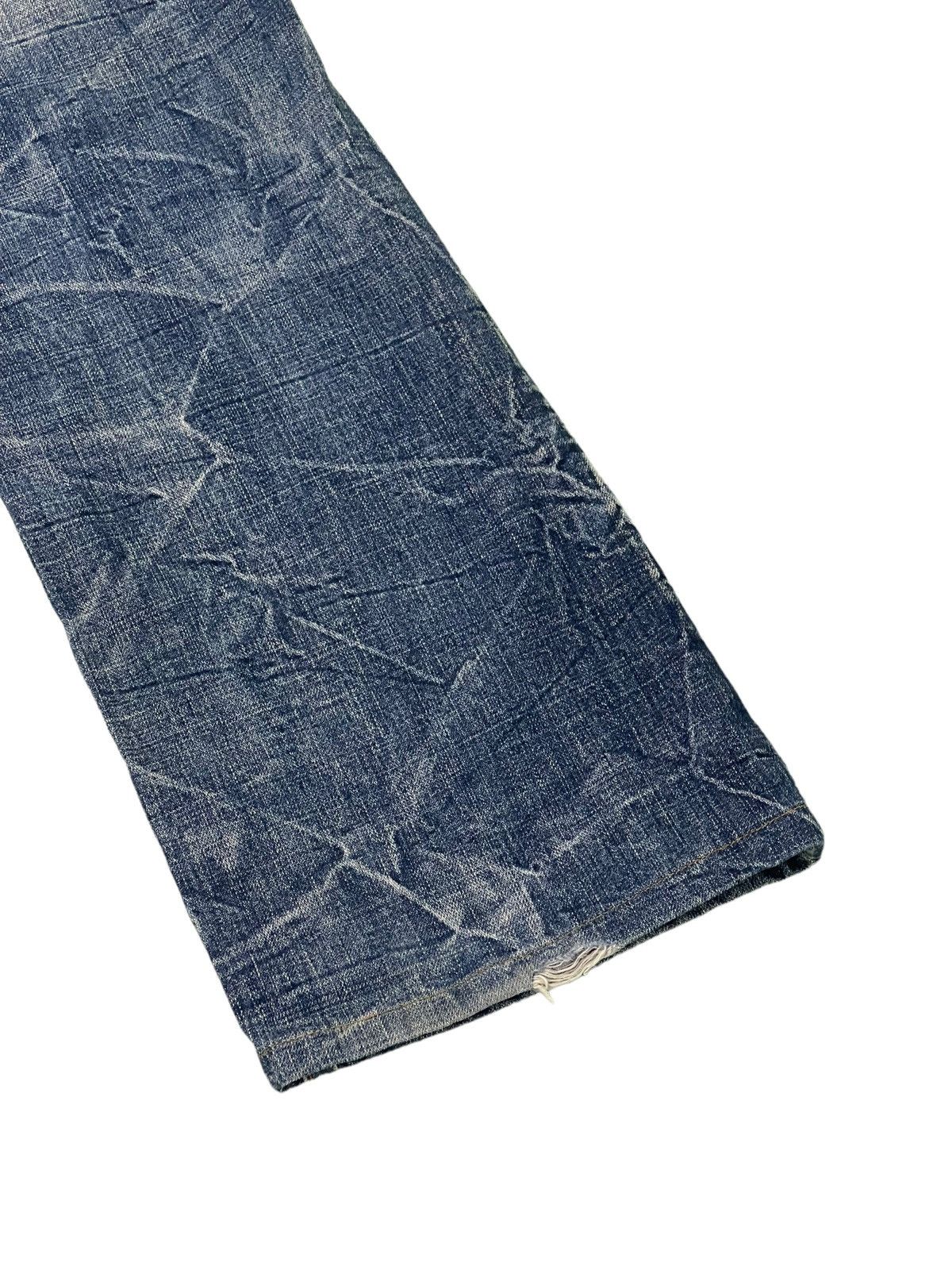 Japanese Brand Acid Wash Jeans Ozz Pinball Denim Regular Fit 4🟦5 Size US 32 / EU 48 - 16 Thumbnail