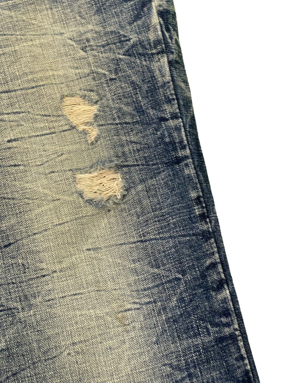 Japanese Brand Acid Wash Jeans Ozz Pinball Denim Regular Fit 4🟦5 Size US 32 / EU 48 - 8 Thumbnail