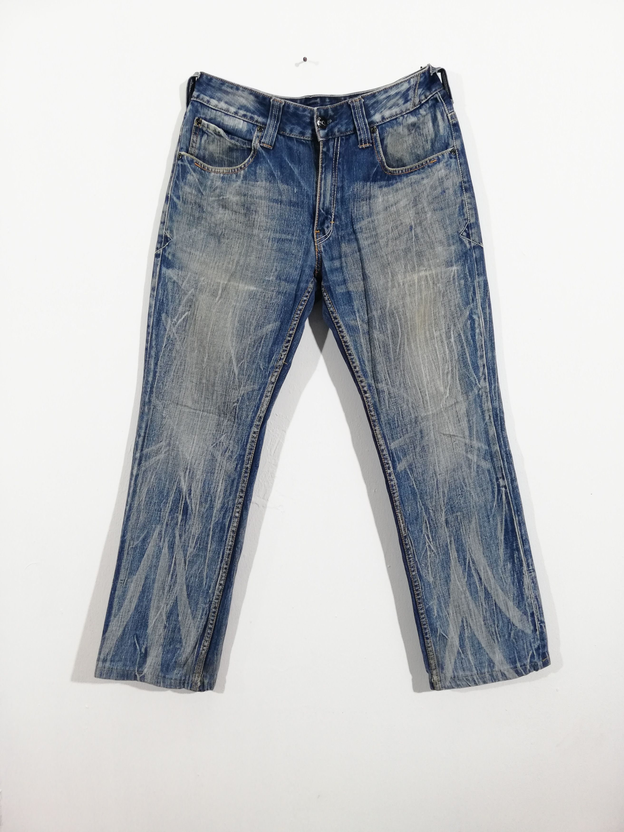 Vintage Lee Washed Blue Denim Jeans