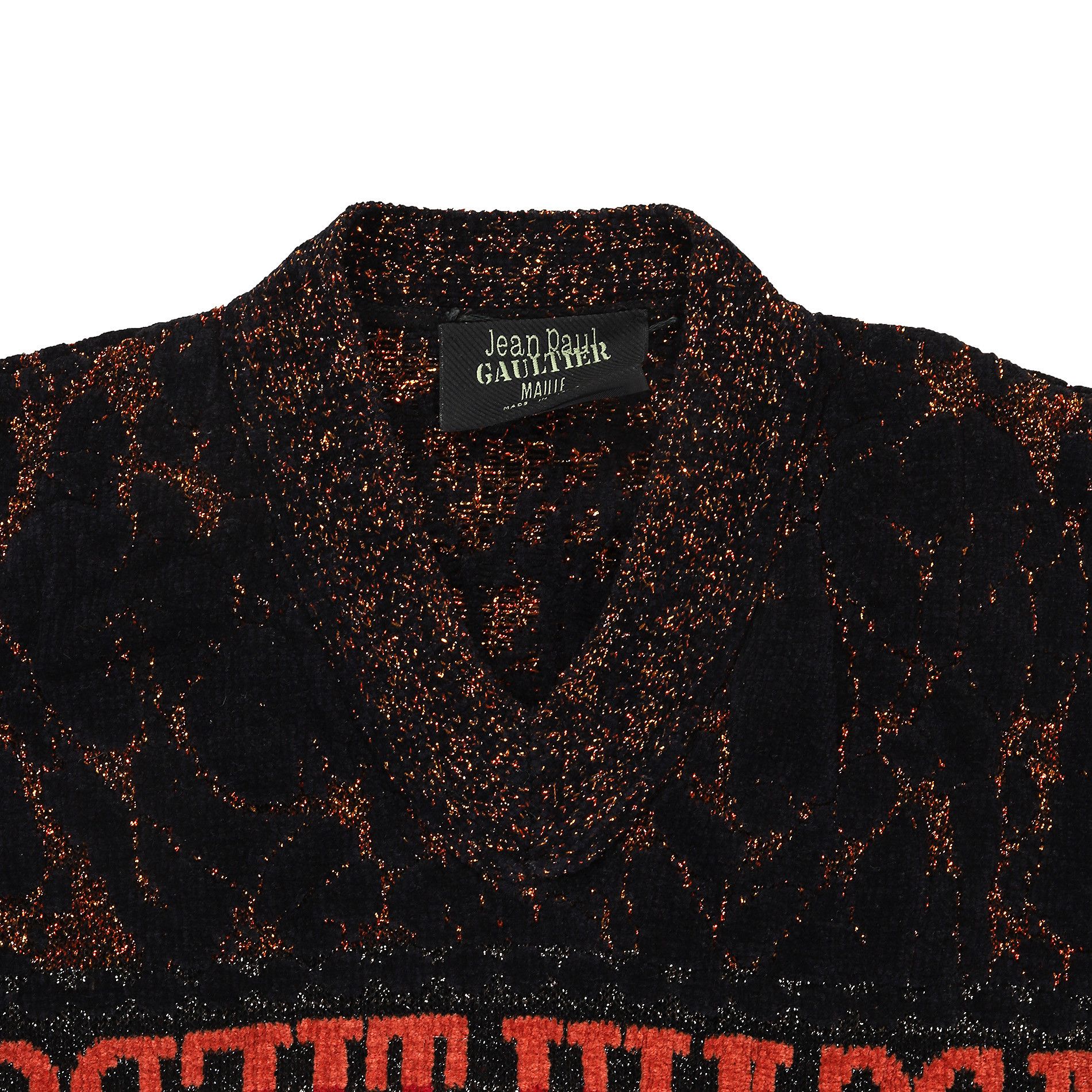 Jean Paul Gaultier FW95 Too Wild To Live Too Young To Die Knit Size US L / EU 52-54 / 3 - 3 Thumbnail