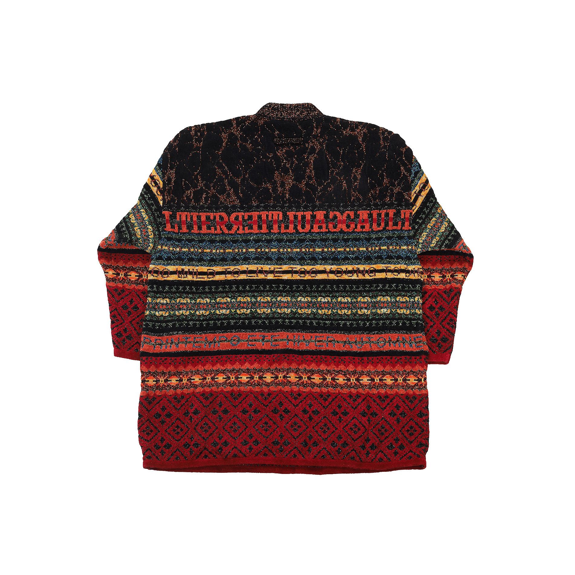 Jean Paul Gaultier FW95 Too Wild To Live Too Young To Die Knit Size US L / EU 52-54 / 3 - 2 Thumbnail