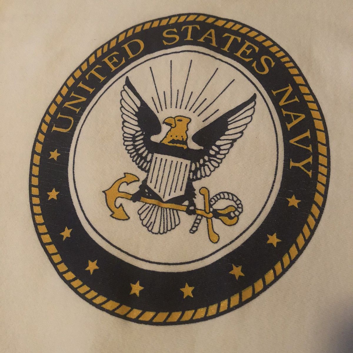 Naval Clothing Factory Vintage 90s US Navy Logo Reverse Weave Heavyweight Crewneck Size US M / EU 48-50 / 2 - 4 Thumbnail