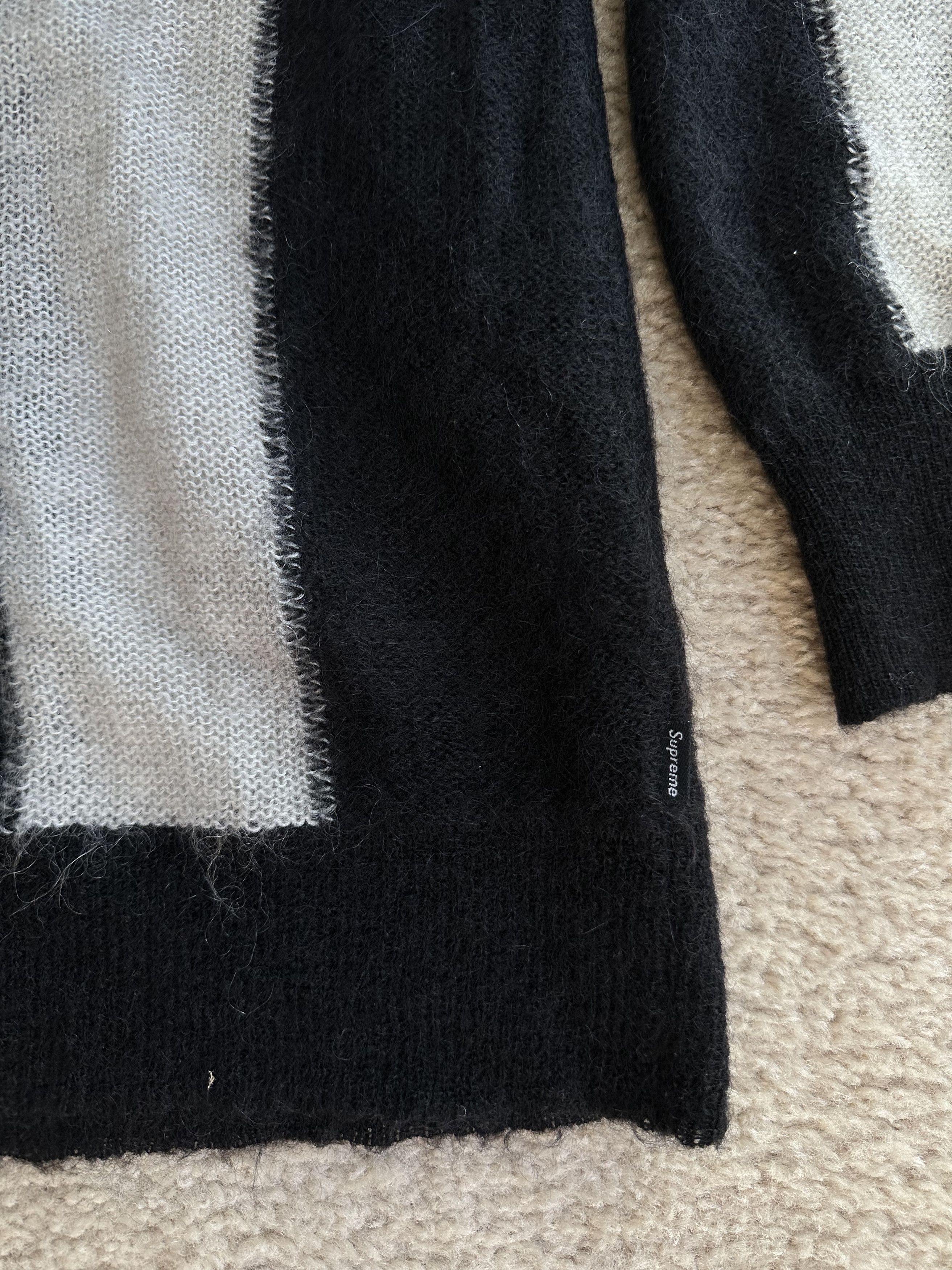 Supreme Supreme Mohair Striped Cardigan 2013 Size US XL / EU 56 / 4 - 3 Thumbnail