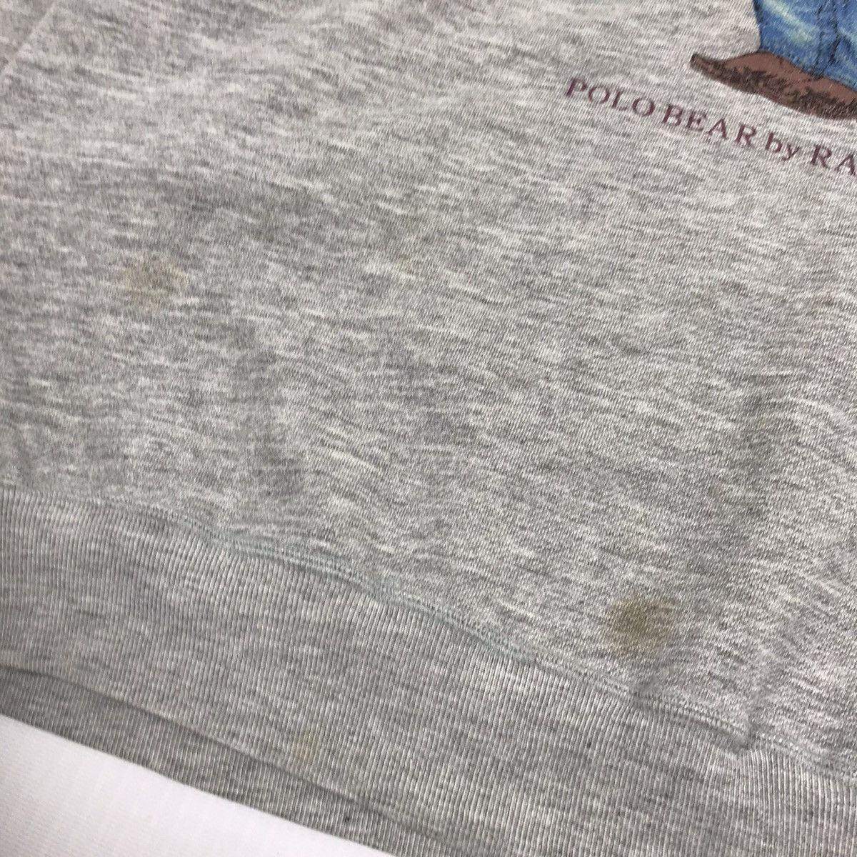 Polo Ralph Lauren × Ralph Lauren × Vintage Vintage POLO Bear by Ralph Lauren crewneck sweatshirt Size US L / EU 52-54 / 3 - 6 Thumbnail