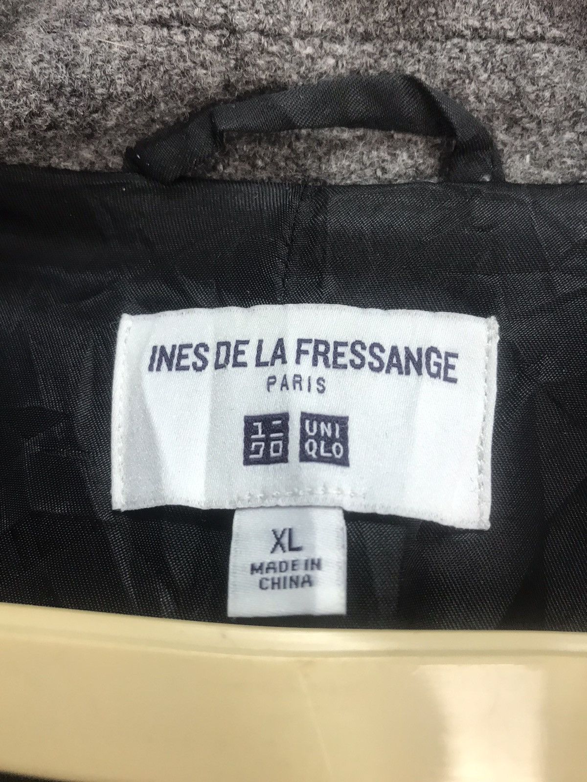 Designer × Uniqlo Ines de la fressange paris x Uniqlo wool long coat jacket Size US M / EU 48-50 / 2 - 3 Thumbnail