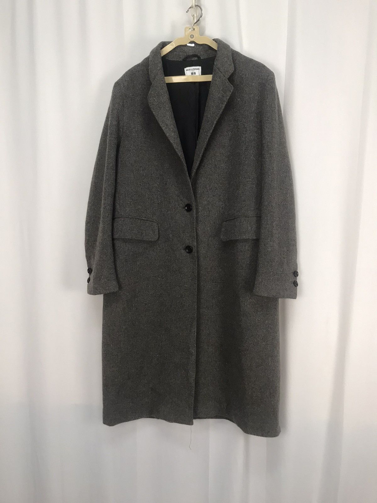 Designer × Uniqlo Ines de la fressange paris x Uniqlo wool long coat jacket Size US M / EU 48-50 / 2 - 8 Thumbnail