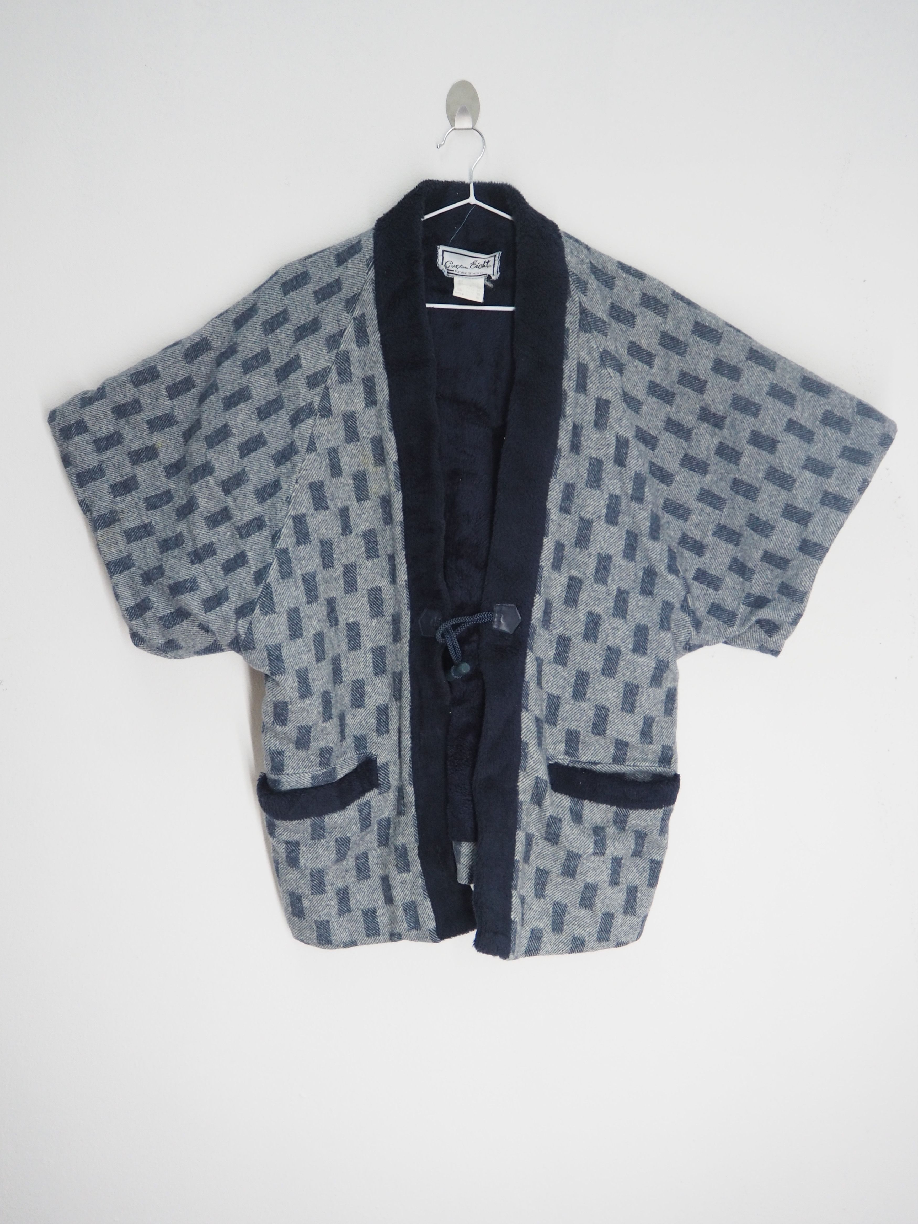 Vintage CARDIGAN KIMONO MADE IN JAPAN by Custom Eight Size US M / EU 48-50 / 2 - 2 Thumbnail