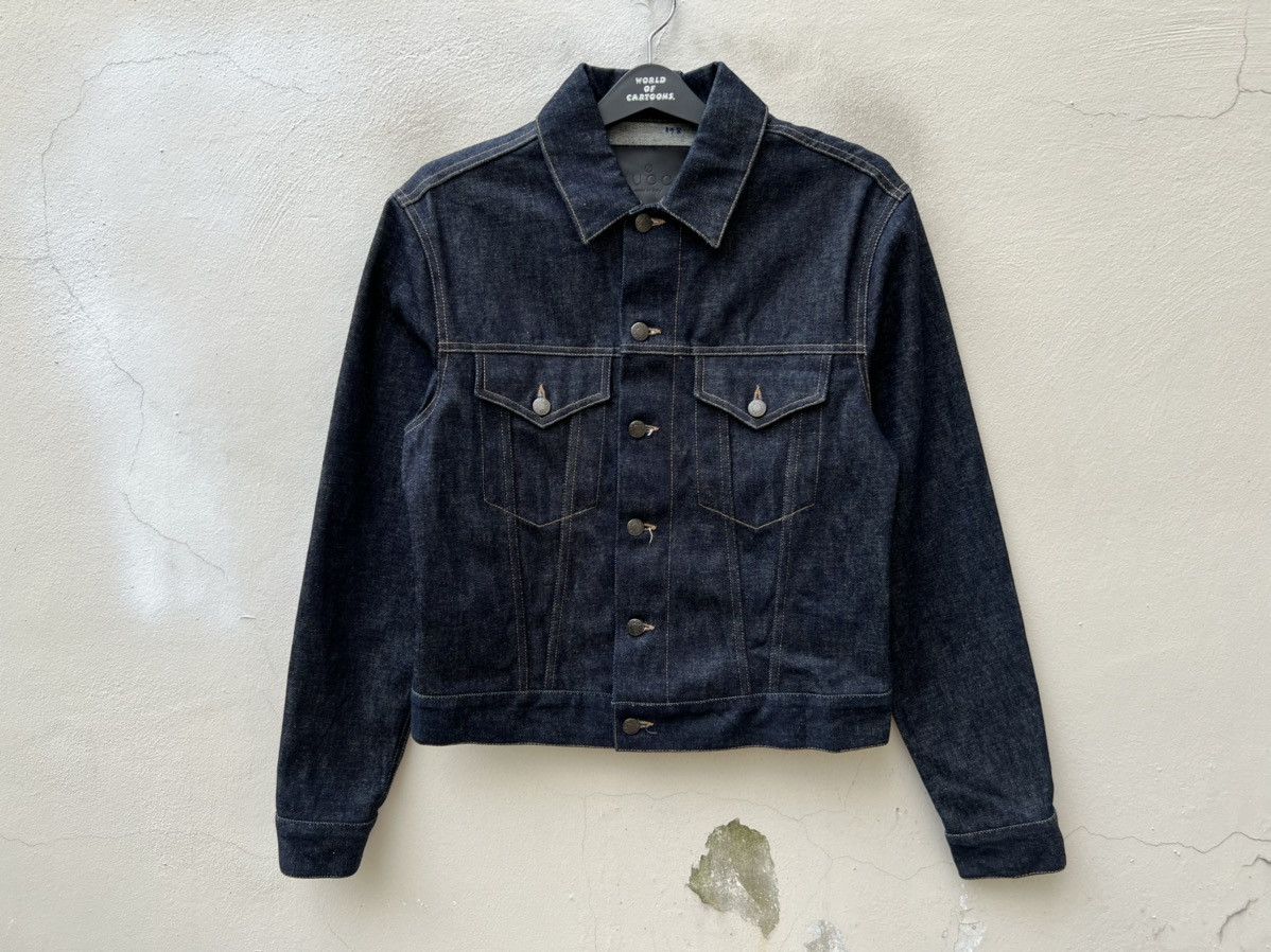 Gucci Vintage Vintage GUCCI Italy Selvedge Denim Type 3 Trucker Jacket Grailed