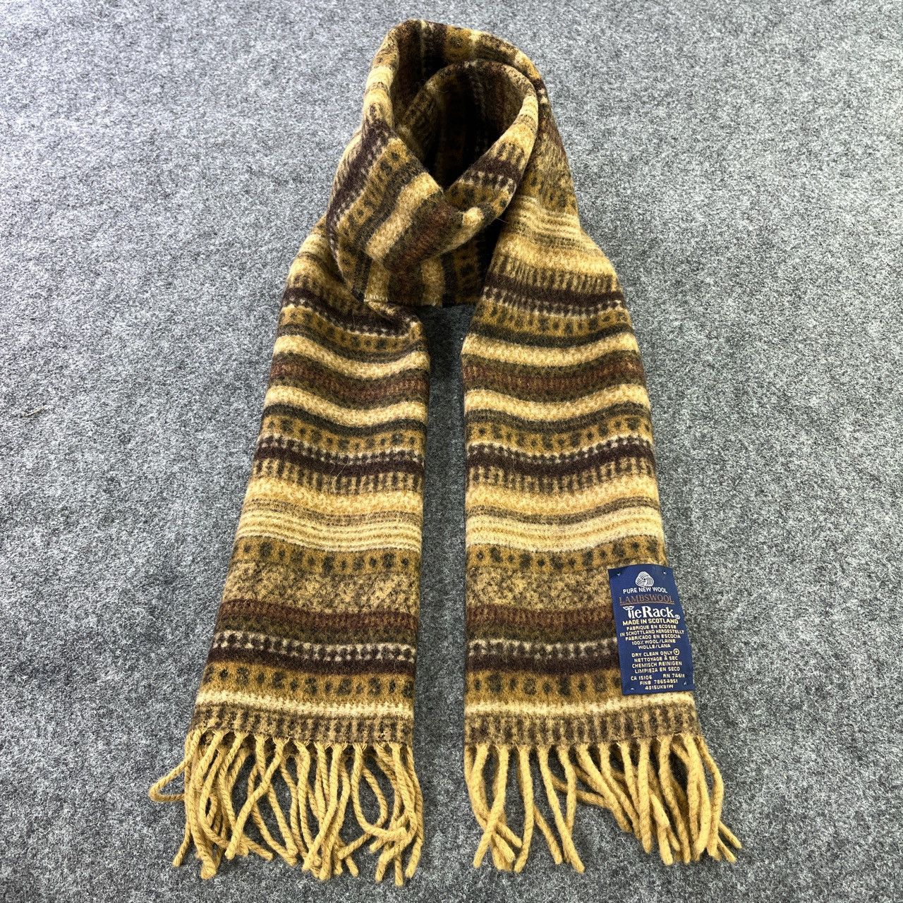 Johnstons Of Elgin Tie Rack Scarf / Muffler / Neckwear T690 Size ONE SIZE - 5 Thumbnail