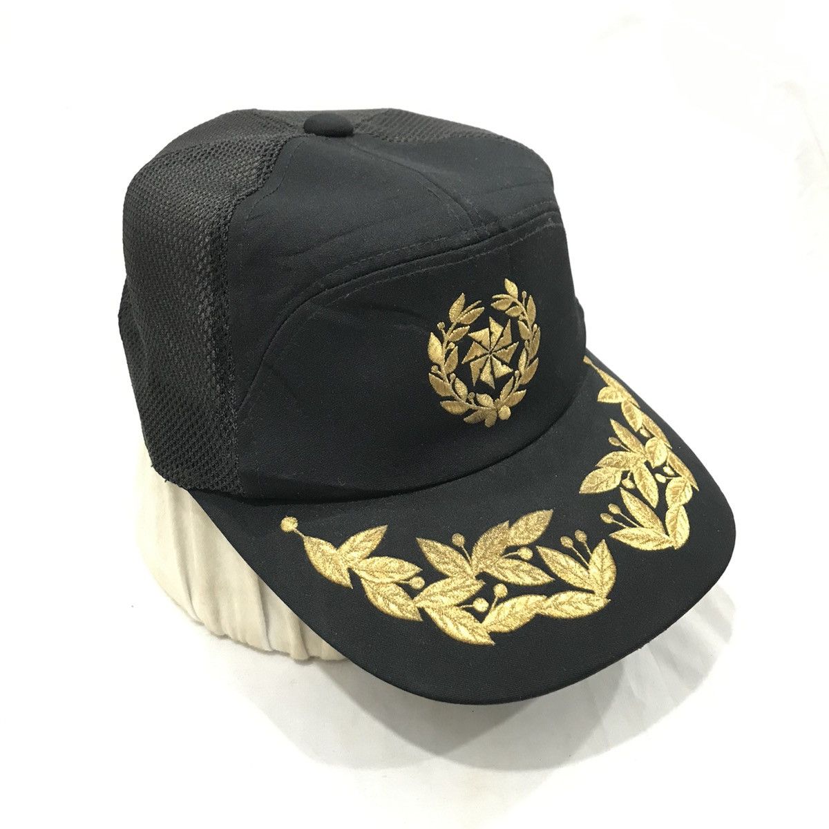 Japanese Brand Unifrorm 7 Panel Embroirdery Trucker Hats Caps Size ONE SIZE - 1 Thumbnail
