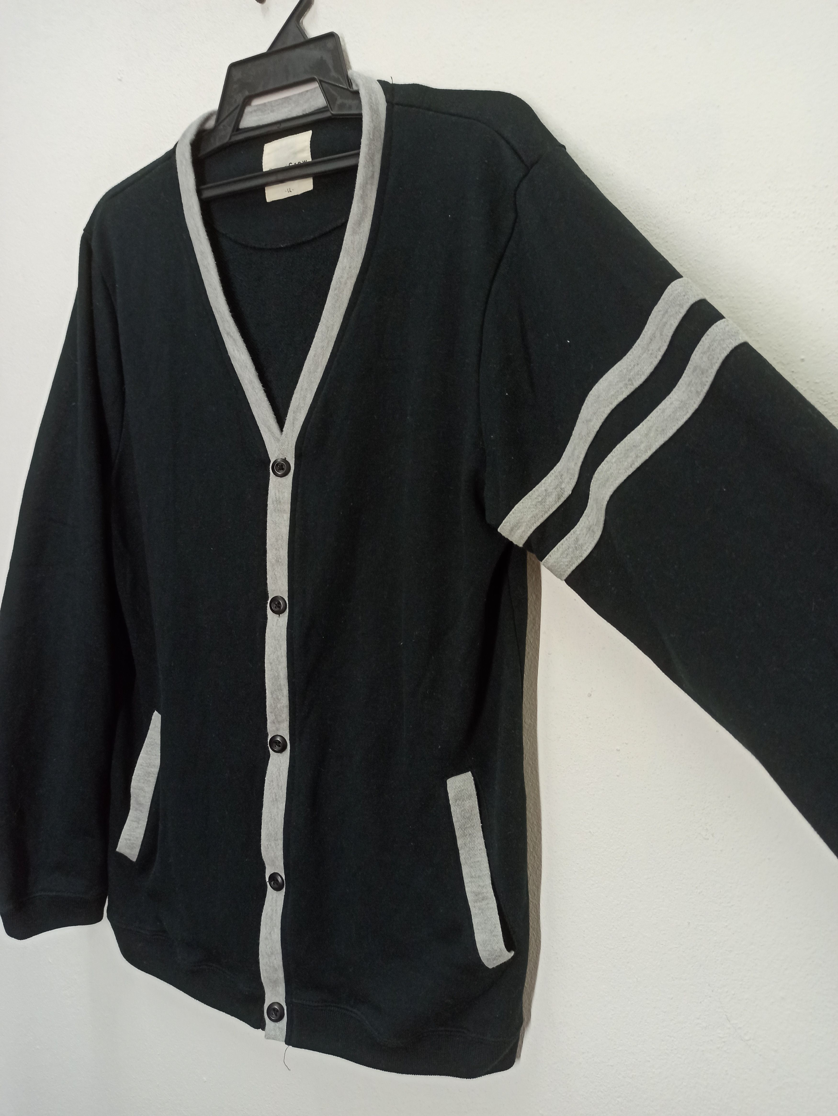 Japanese Brand Good Crew by Navy Produce Black Cardigan Size US L / EU 52-54 / 3 - 2 Thumbnail