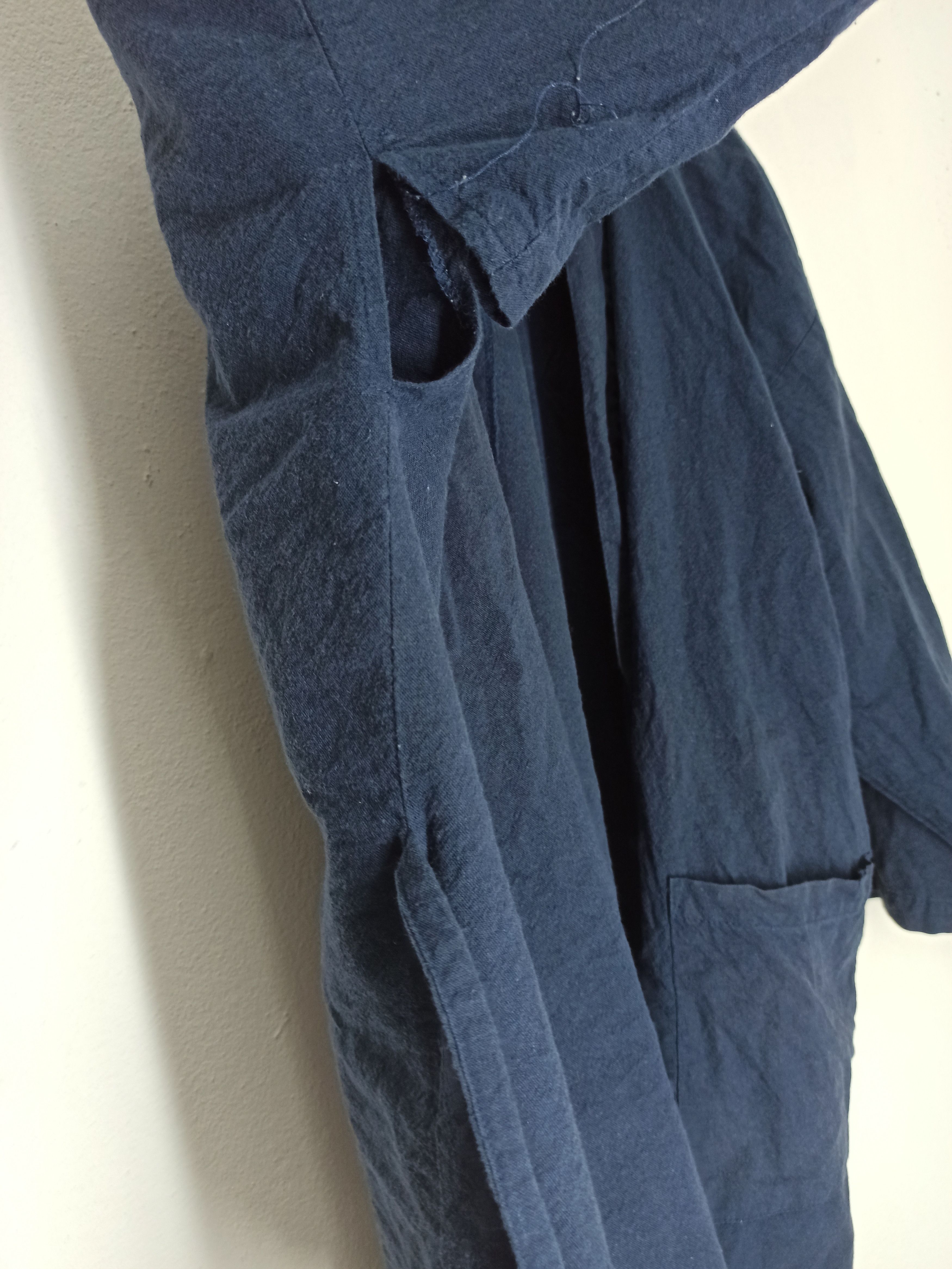 Indigo × Japanese Brand Kimono Cardigan Noragi Indigo ByJapanese Workers Size US L / EU 52-54 / 3 - 4 Thumbnail