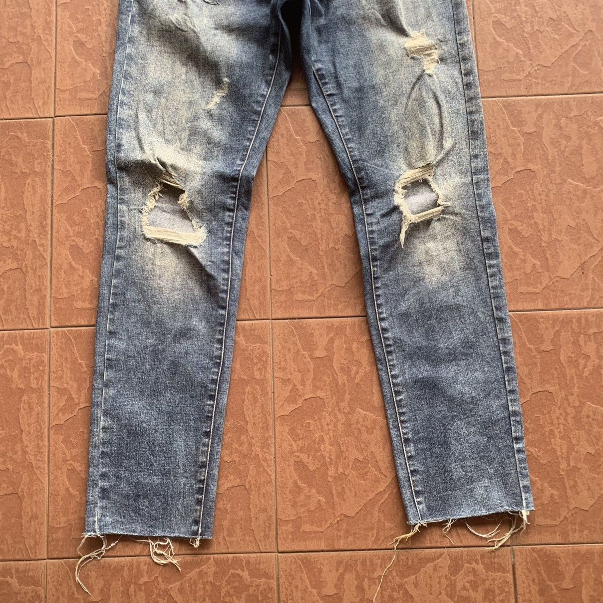 American Eagle Outfitters × Vintage JAPANESE VINTAGE JEANS STRETCHABLE TROUSERS PANTS Size US 30 / EU 46 - 3 Thumbnail