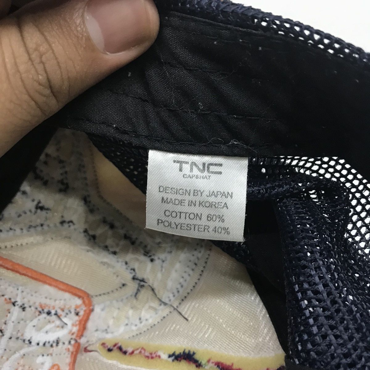 Japanese Brand Peace & Original Distressed Trucker Hats Caps Size ONE SIZE - 7 Thumbnail