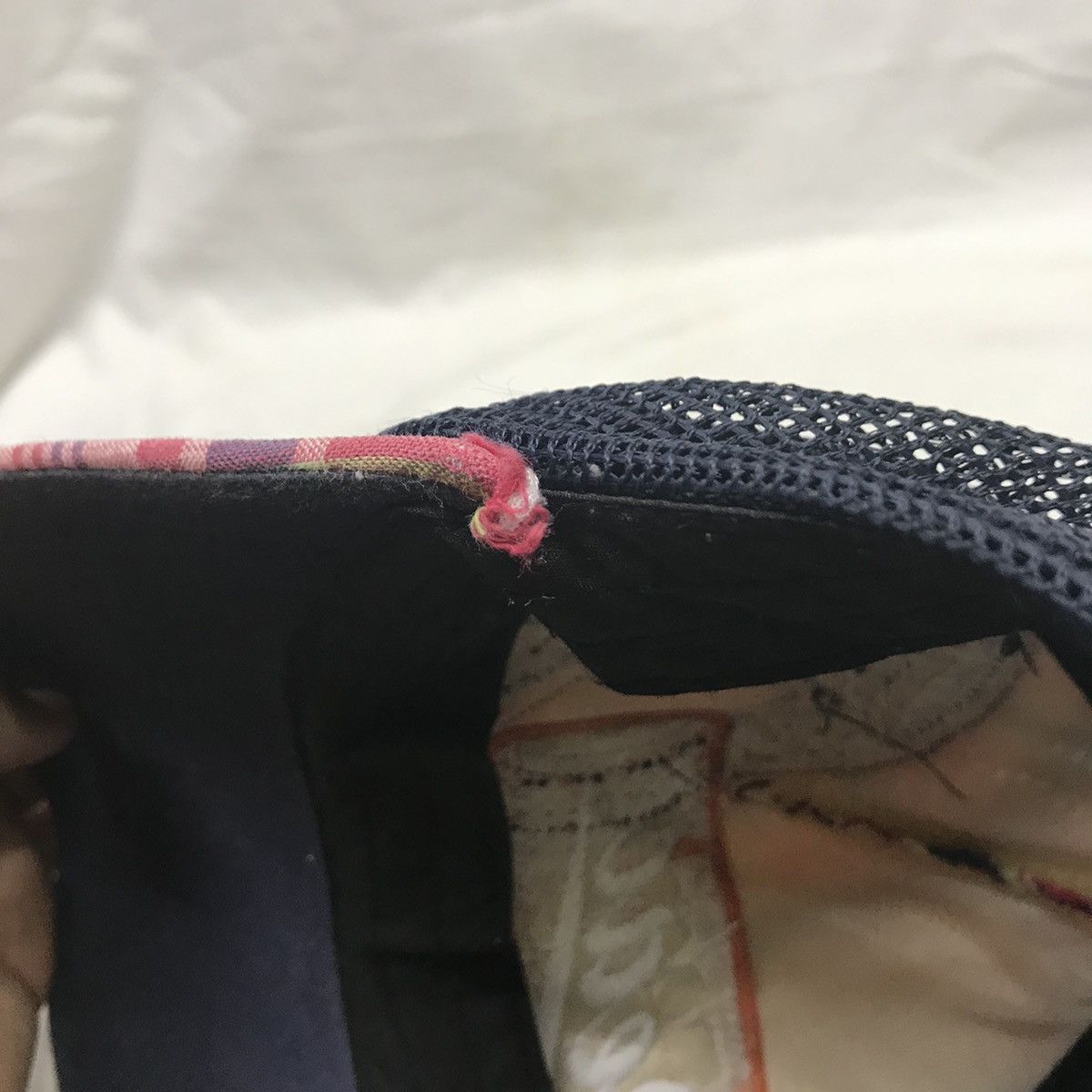 Japanese Brand Peace & Original Distressed Trucker Hats Caps Size ONE SIZE - 9 Thumbnail