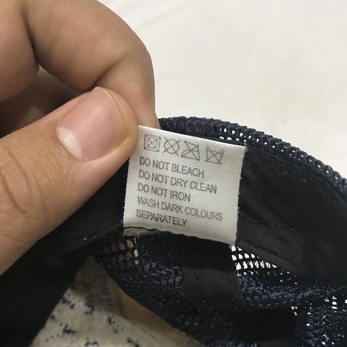 Japanese Brand Peace & Original Distressed Trucker Hats Caps Size ONE SIZE - 8 Thumbnail