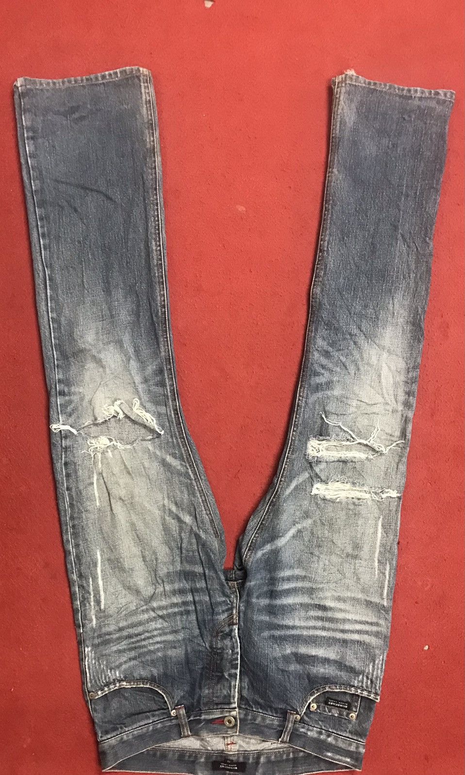 Burberry Burberry black label distressed jeans Size US 32 / EU 48 - 10 Thumbnail