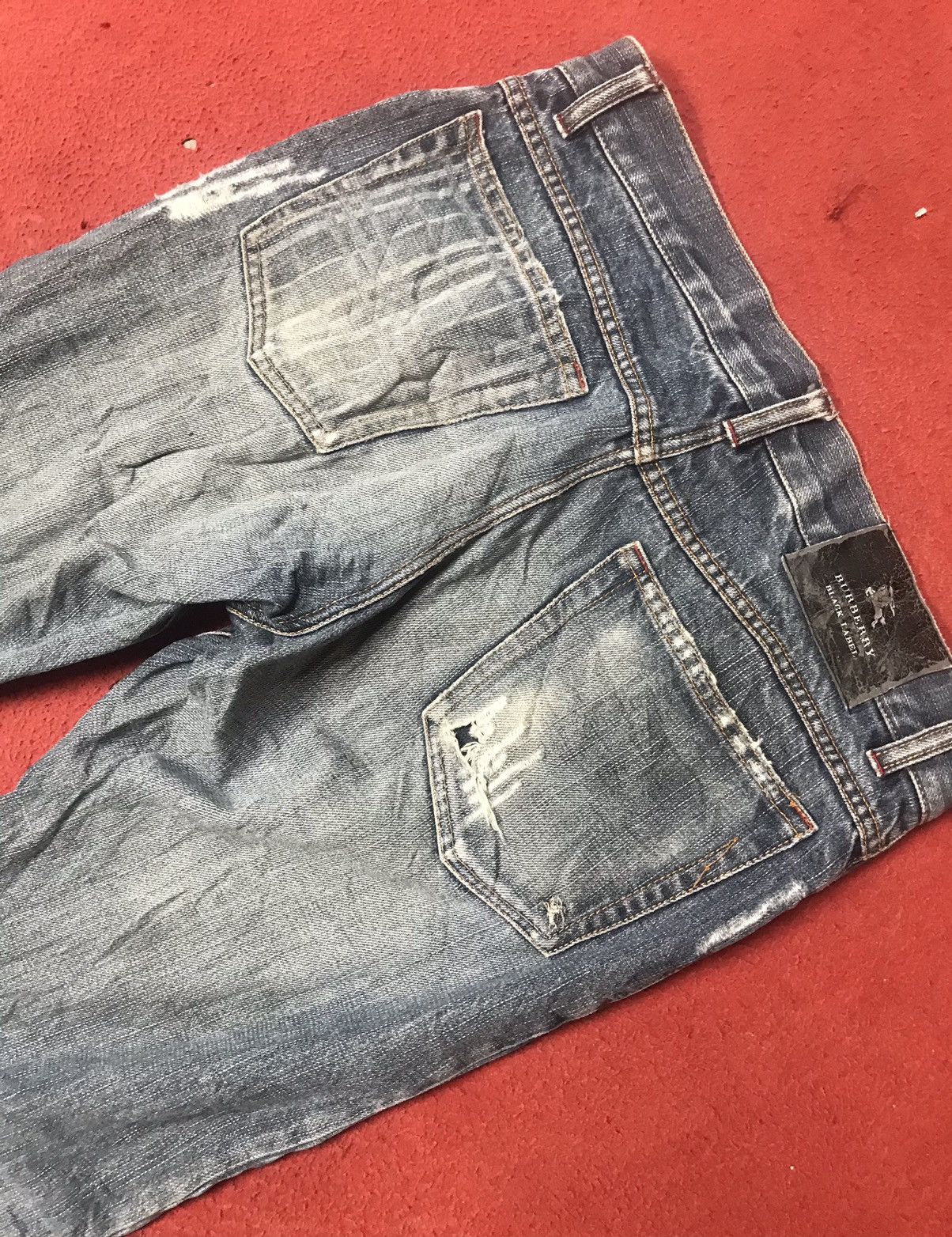 Burberry Burberry black label distressed jeans Size US 32 / EU 48 - 12 Thumbnail