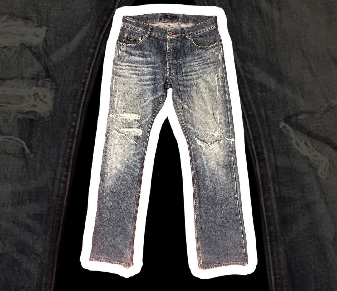 Burberry Burberry black label distressed jeans Size US 32 / EU 48 - 2 Thumbnail