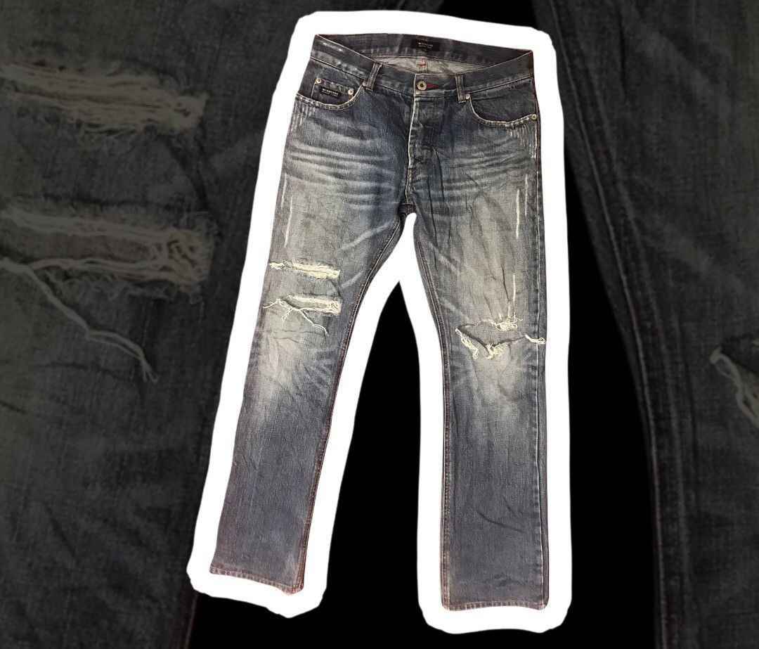 Burberry Burberry black label distressed jeans Size US 32 / EU 48 - 13 Thumbnail