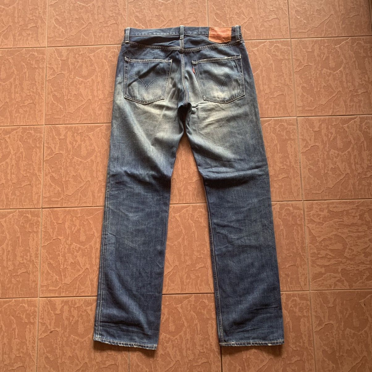Levi's × Levi's Vintage Clothing LEVI’S 502 JEANS RIPPED 33x33 LEVIS DENIM TROUSERS PANTS Size US 33 - 9 Thumbnail
