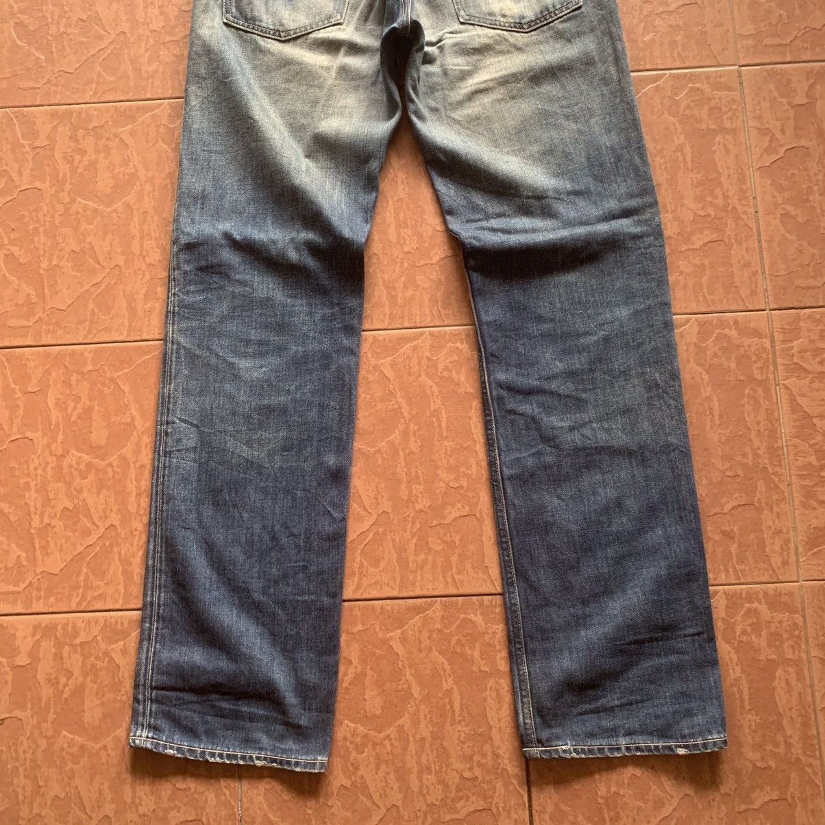 Levi's × Levi's Vintage Clothing LEVI’S 502 JEANS RIPPED 33x33 LEVIS DENIM TROUSERS PANTS Size US 33 - 12 Thumbnail