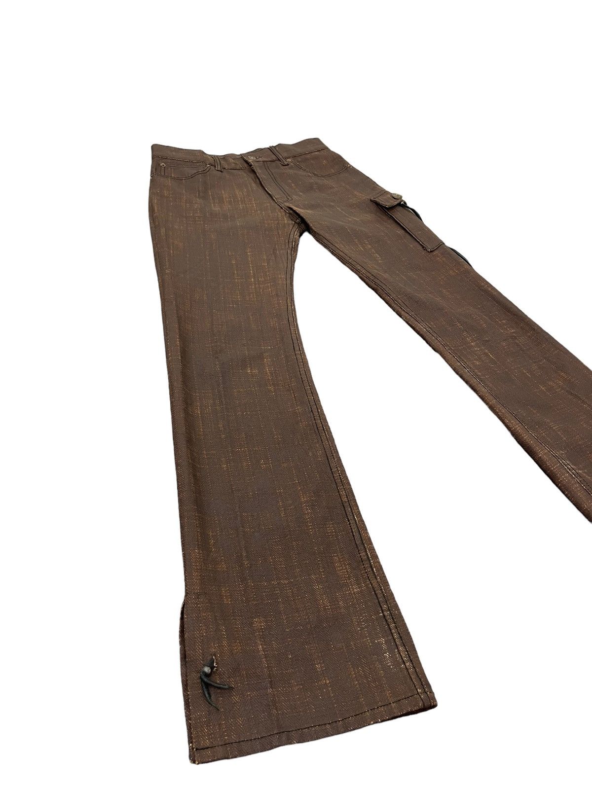 Japanese Brand Flare Jeans Super Nuts Japan Native Full Coat Boot Cut 4🟦5 Size US 30 / EU 46 - 12 Thumbnail