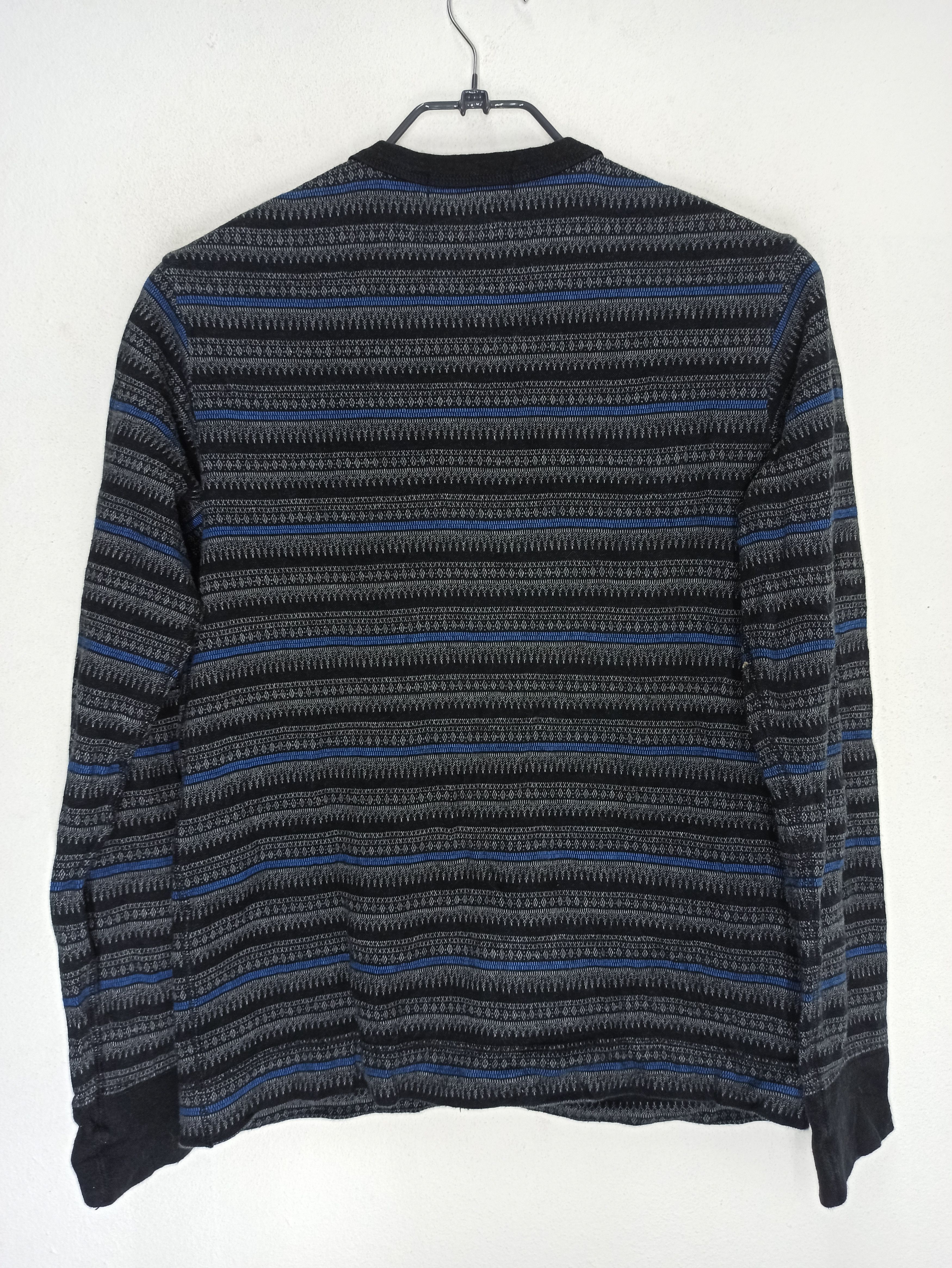 Beams Plus Beams Cardigan Stripe Pattern By Beam Heart Ship Via DHL Size US M / EU 48-50 / 2 - 3 Thumbnail