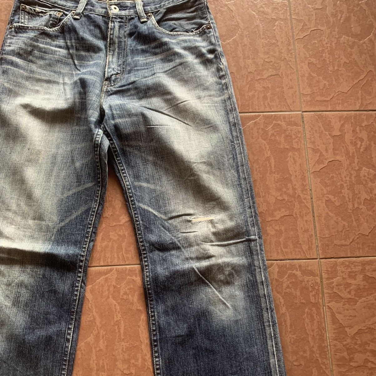 Levi's × Levi's Vintage Clothing × Vintage LEVI’S 502 JEANS MUDWASH LEVIS TROUSERS DENIM PANTS Size US 30 / EU 46 - 9 Thumbnail