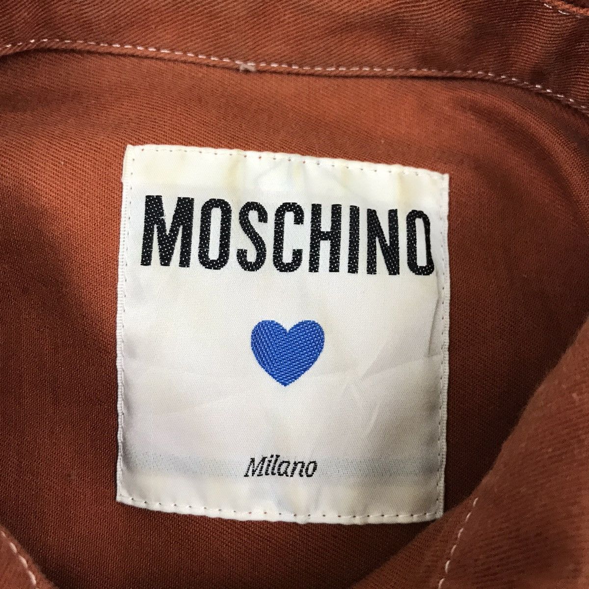 Moschino × Vintage Vintage MOSCHINO light denim jacket Size US S / EU 44-46 / 1 - 5 Thumbnail