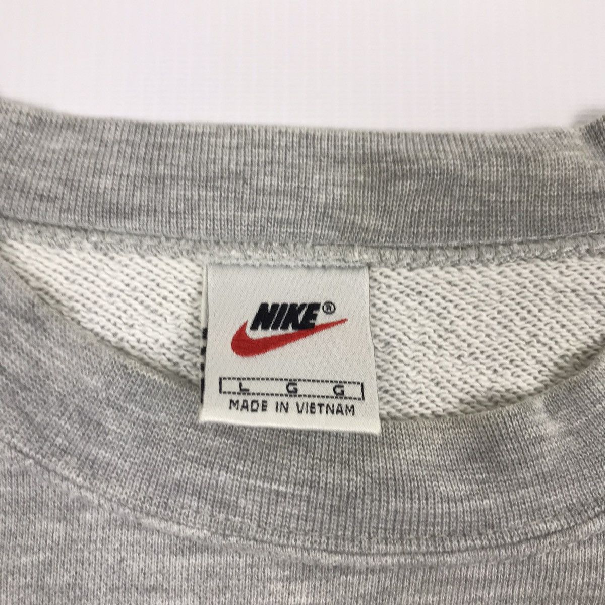 Nike × Vintage Vintage NIKE spellout crewneck sweatshirt Size US L / EU 52-54 / 3 - 4 Thumbnail