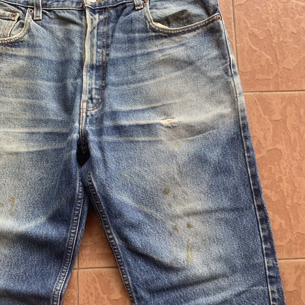 Levi's × Levi's Vintage Clothing LEVI’S 505 JEANS LEVIS DENIM BLUE WASH TROUSERS PANTS Size US 34 / EU 50 - 4 Thumbnail