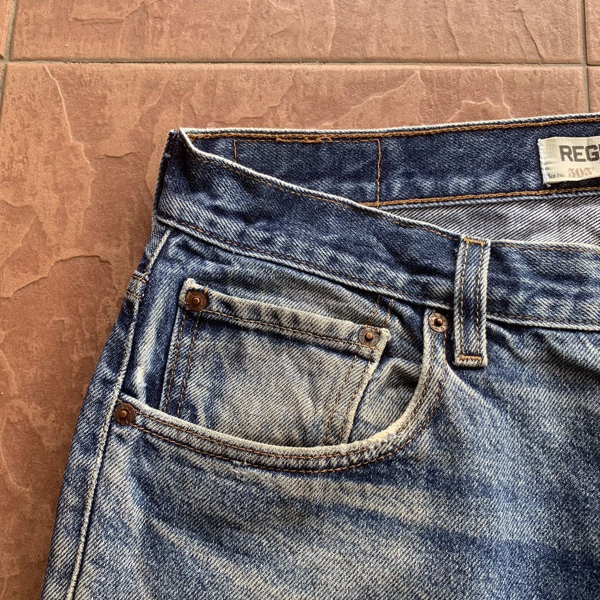 Levi's × Levi's Vintage Clothing LEVI’S 505 JEANS LEVIS DENIM BLUE WASH TROUSERS PANTS Size US 34 / EU 50 - 5 Thumbnail