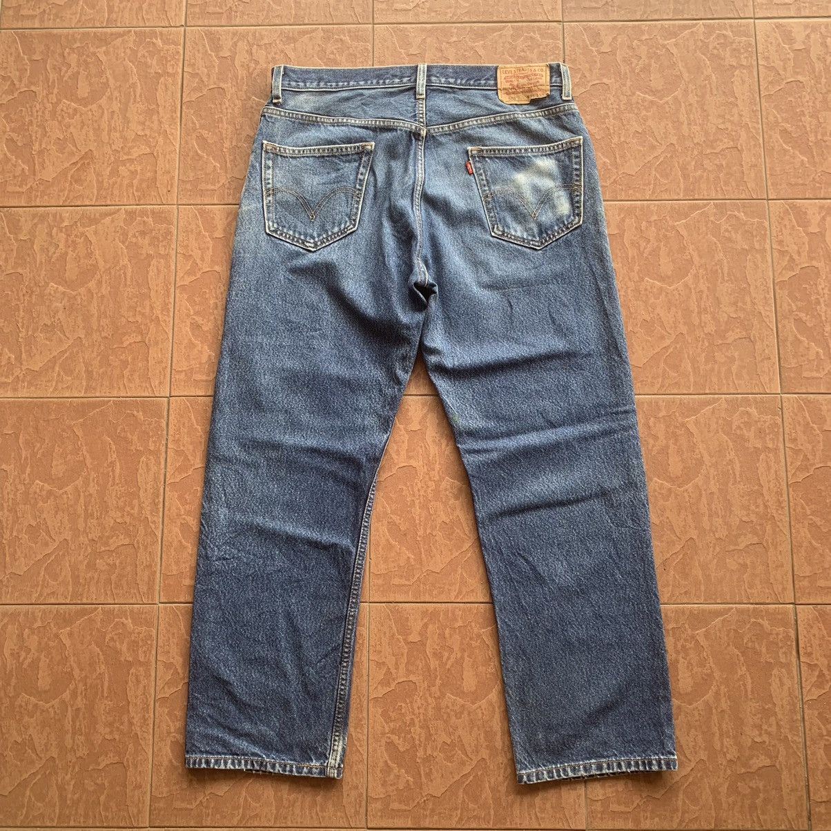 Levi's × Levi's Vintage Clothing LEVI’S 505 JEANS LEVIS DENIM BLUE WASH TROUSERS PANTS Size US 34 / EU 50 - 9 Thumbnail