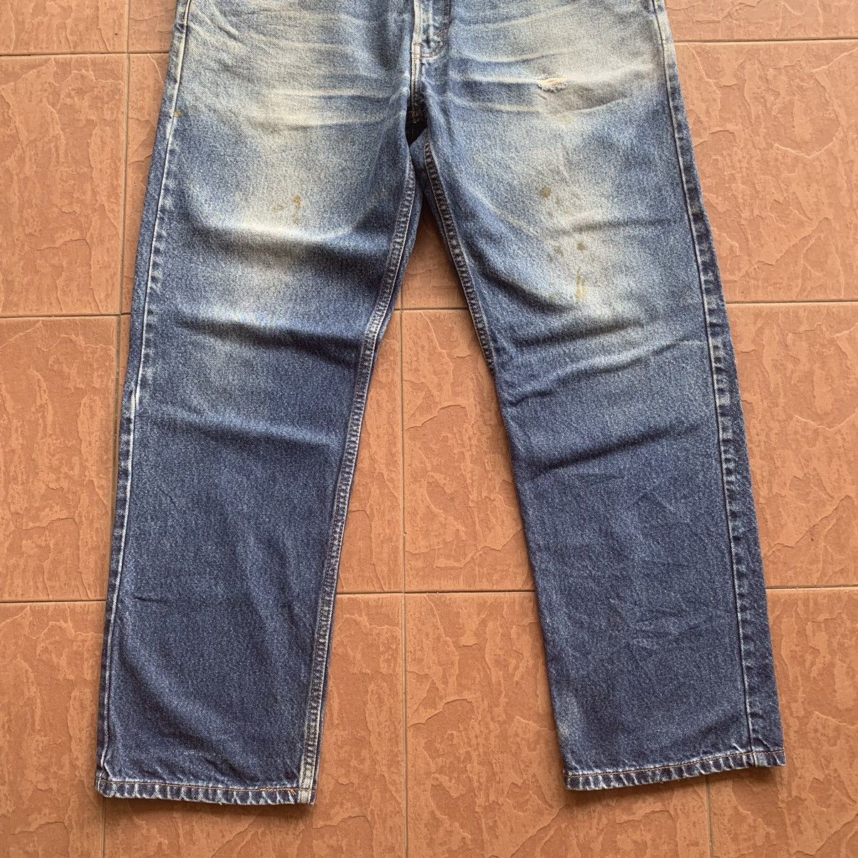 Levi's × Levi's Vintage Clothing LEVI’S 505 JEANS LEVIS DENIM BLUE WASH TROUSERS PANTS Size US 34 / EU 50 - 3 Thumbnail