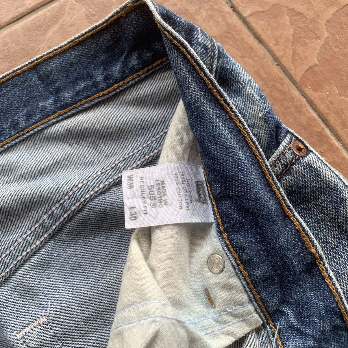 Levi's × Levi's Vintage Clothing LEVI’S 505 JEANS LEVIS DENIM BLUE WASH TROUSERS PANTS Size US 34 / EU 50 - 7 Thumbnail