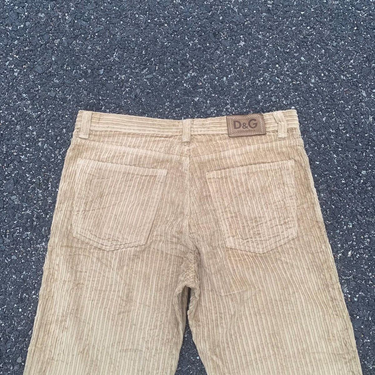 Designer × Dolce & Gabbana × Vintage 💥 STEALS💥Vintage D&G 34x33 Dolce & Gabbana Corduroy Pants Size US 34 / EU 50 - 8 Thumbnail